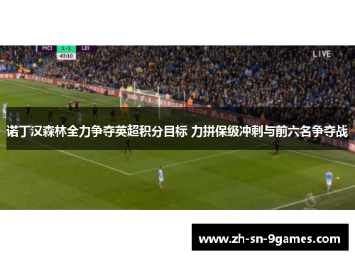 诺丁汉森林全力争夺英超积分目标 力拼保级冲刺与前六名争夺战